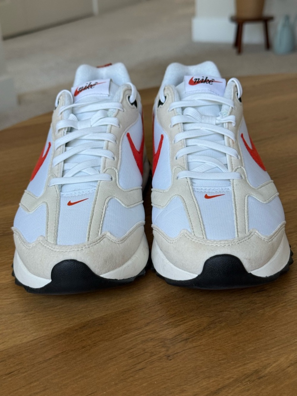 Nike Air Max Dawn Sneakers White Mantra Orange Women’s 8.5 - Picture 2 of 15